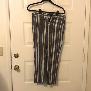 Linen Avery Cropped pants